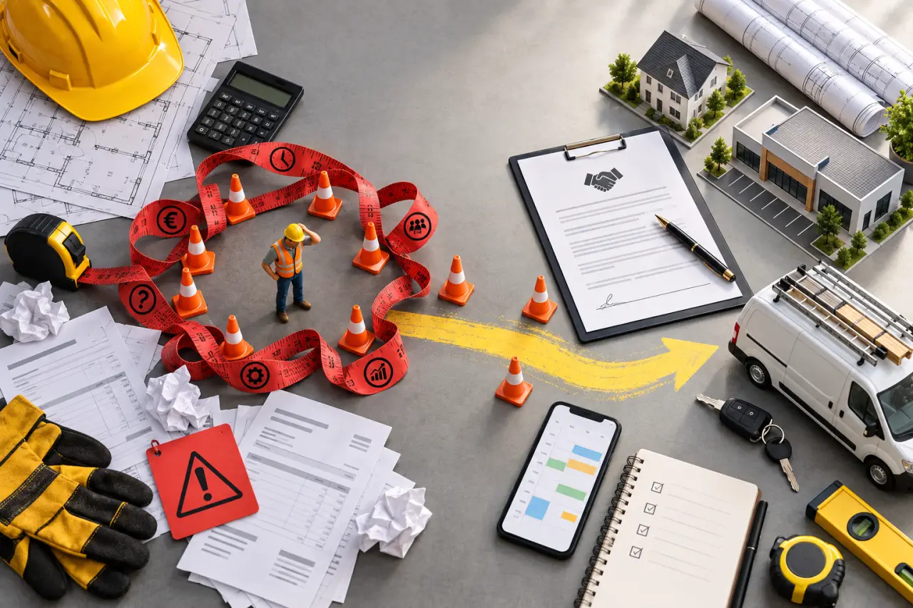 Franchise construction et entretien : le mauvais modèle peut vous enfermer sur les chantiers