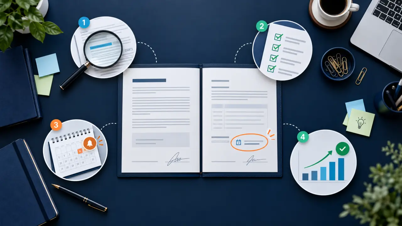 Gestion contractuelle : 4 contrôles pour agir avant les échéances
